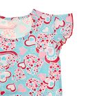Пижама для девочки "Совы", рост 98 см (52), цвет бирюзовый/малиновый  ДНЖ353001н - Фото 3