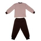 Пижама для мальчика "Верный друг", рост 98 см (52), цвет бежевый/коричневый УНЖ501067_1 - Фото 8