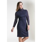 Платье женское 5704 цвет синий, р-р 48 - Фото 2