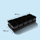 Набор для рассады: стаканы по 500 мл (10 шт.), поддон 40×19.5 см, МИКС, Greengo - Фото 3