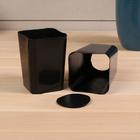 Набор для рассады: стаканы по 800 мл (10 шт.), поддон 45 × 18 см, чёрный, Greengo - Фото 4