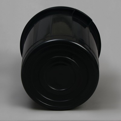 Бак хозяйственно - бытовой, 50 л, полипропилен, с крышкой, чёрный