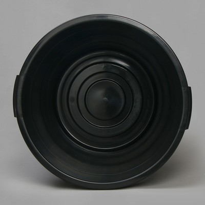 Бак хозяйственно - бытовой, 50 л, полипропилен, с крышкой, чёрный