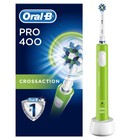 Электрическая зубная щетка Oral-B Pro 400 D16.513, вращательная, 8800 об/мин, зелёная - Фото 1