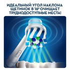 Электрическая зубная щетка Oral-B Pro 400 D16.513, вращательная, 8800 об/мин, зелёная - Фото 6