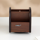 Органайзер 4 секции, серия Орех с кантом темным, вращение 12×12.5 см - Фото 2