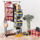 Кофр подвесной «Клетка», 4 отделения, цвет зелёный - Фото 5