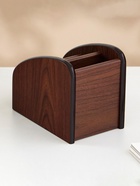 Органайзер 3 секции, серия Орех с кантом темным, 10×15.5 см - Фото 3