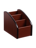 Органайзер 3 секции, серия Орех с кантом темным, 10×15.5 см 1689587 - фото 8970835