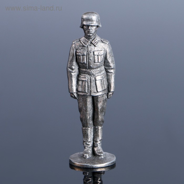 Оловянный солдатик "Немецкий фельдфебель" - Фото 1
