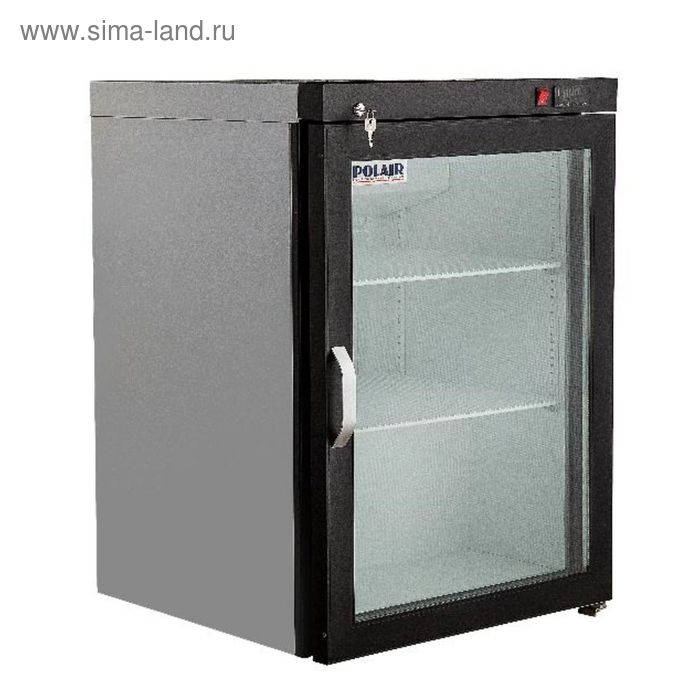 Холодильный шкаф Polair DM102-Bravo, 150 л, стеклянная дверь - Фото 1
