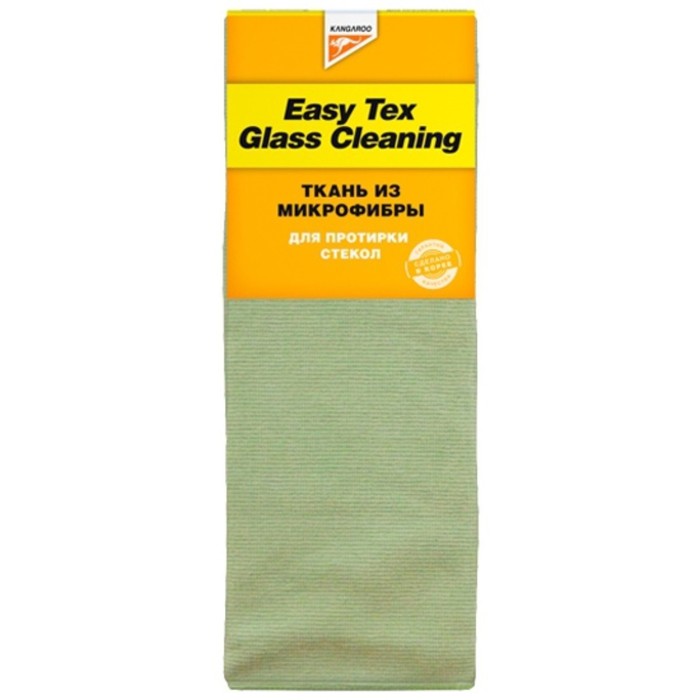 Ткань для протирки стекол авто Kangaroo Easy Tex Glass cleaning, 40 х 60 см - фото 1905387414