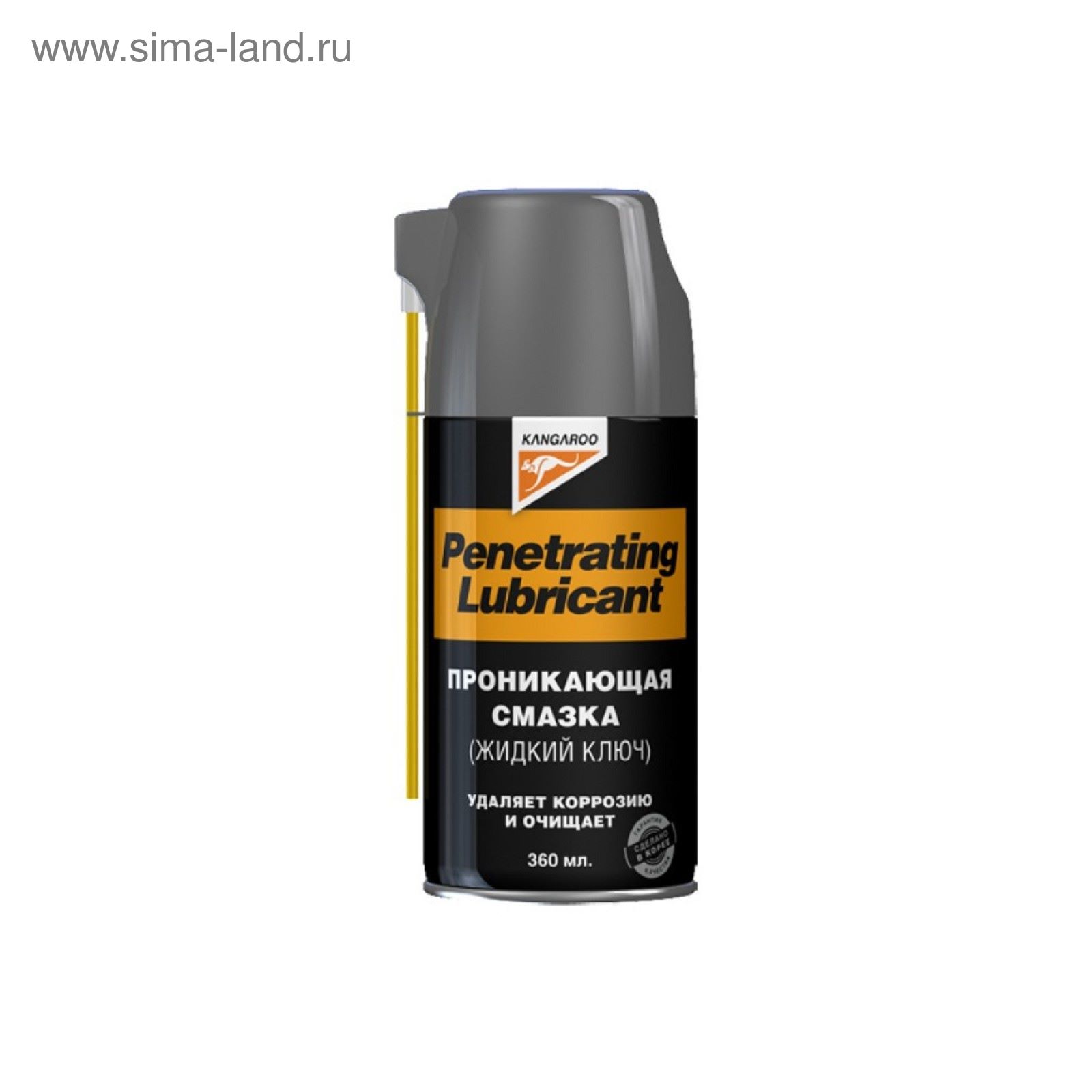 Проникающая смазка Penetrating Lubricant (жидкий ключ), 360 мл (1972828) -  Купить по цене от 345.00 руб. | Интернет магазин SIMA-LAND.RU