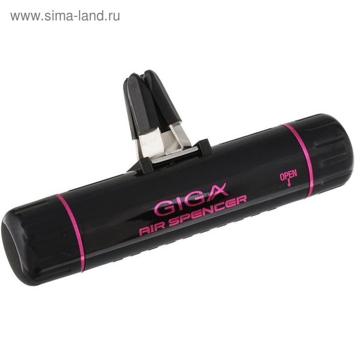 Ароматизатор на кондиционер EIKOSHA Giga Clip BLACK, PINK SHOWER G-44 - Фото 1