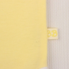 Боди с короткими рукавами, рост 50-56 см, цвет жёлтый/белый M054002Y56_М - Фото 5
