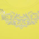 Туника женская спортивная арт.022F72, цвет лимон, рост 168, р-р 48 (L) - Фото 4