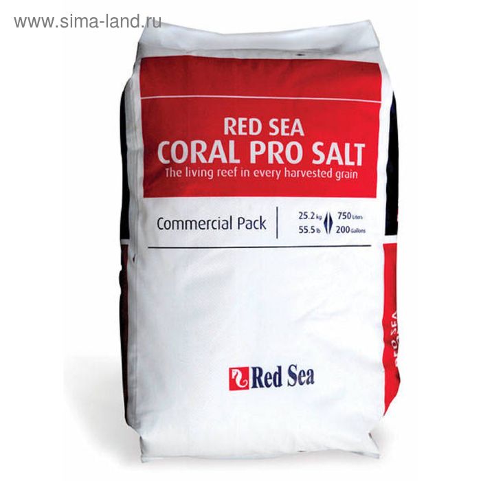 Соль Red Sea  Coral Pro Salt 25кг на 750л (эконом. мешок) - Фото 1