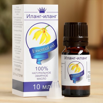 Эфирное масло «Иланг-Иланг», флакон-капельница, аннотация, 10 мл