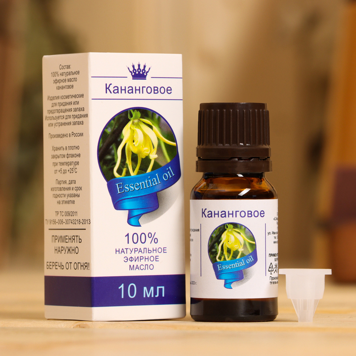 Эфирное масло "Кананговое", флакон-капельница, аннотация, 10 мл - Фото 1