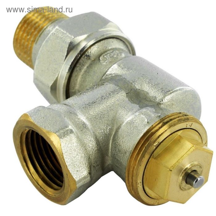 Клапан терморегулирующий Comap R807604, 1/2", обратный угол, M28, с фиксированным Kv - Фото 1