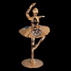 Сувенир «Балерина с поднятой рукой», 6х6х11 см, с кристаллами - фото 8212660