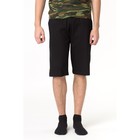 Шорты мужские чёрные, размер 56 - Фото 1