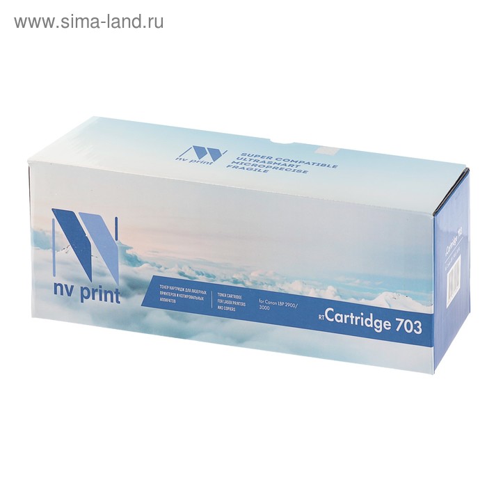 Картридж NV PRINT 703 для Canon i-SENSYS LBP2900/2900B/3000 (2000k), черный - Фото 1