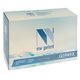 Картридж NV PRINT Q5949X для HP LaserJet 1320tn/3390/3392 (6000k), черный