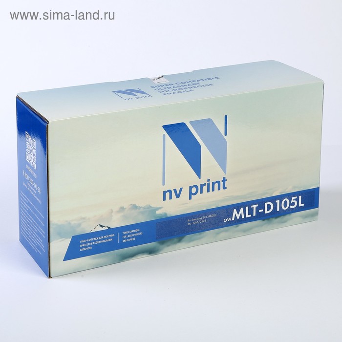 Картридж NV PRINT MLT-D105L для Samsung ML-1910/2525/2540/2580N/SCX-4600/4623/SF-650 (2000k) - Фото 1