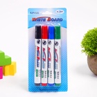 Набор маркеров, цветных на водной основе, 4 штуки - Фото 3