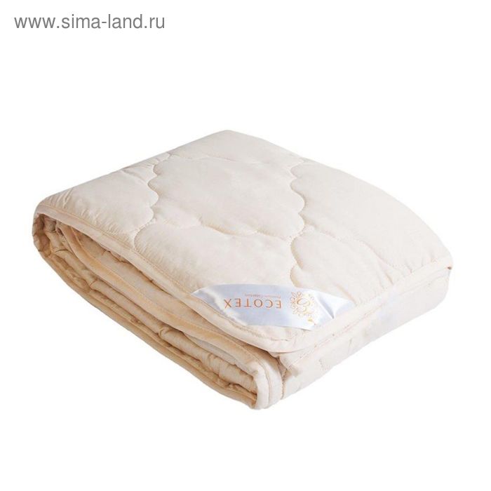 Одеяло облегченное «Золотое руно». размер 172х205 см., шерсть мериноса - Фото 1