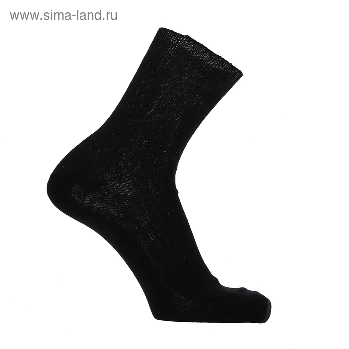 Носки мужские размер 25, цвет черный - Фото 1