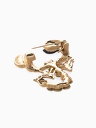 Брошь «Скорпион», белая в золоте - Фото 4