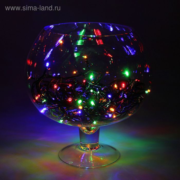 НИТЬ, УМС, 10 м, Н.Т., LED-100-24В, б/контр., МУЛЬТИ - Фото 1