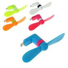 Мини вентилятор для телефона LuazON LVU-01, разъем microUSB, МИКС - Фото 2