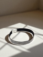 Чокер «Грация искр», тонкий, цвет черно-серебряный, L=30 см - Фото 7