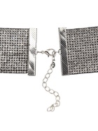 Чокер «Грация искры» широкий, цвет черно-серебряный, L=31 см - Фото 4