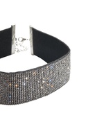 Чокер «Грация искры» широкий, цвет черно-серебряный, L=31 см - Фото 5