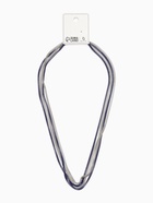 Бусы «Трансформер» 2 нити (несколько способов носки), цвет сине-серебряный, 118 см - Фото 7