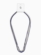 Бусы «Трансформер» 2 нити (несколько способов носки), цвет сине-серебряный, 118 см 1698315