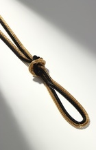 Бусы 2 нити «Трансформер» (несколько способов носки), цвет чёрно-золотой, 118 см - Фото 7