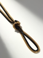 Бусы 2 нити «Трансформер» (несколько способов носки), цвет чёрно-золотой, 118 см - Фото 15