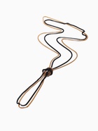 Бусы 2 нити «Трансформер» (несколько способов носки), цвет чёрно-золотой, 118 см - Фото 12