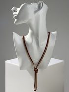 Бусы «Трансформер» 2 нити (несколько способов носки), цвет красно-золотой, 118 см - Фото 2