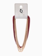 Бусы «Трансформер» 2 нити (несколько способов носки), цвет красно-золотой, 118 см - Фото 10