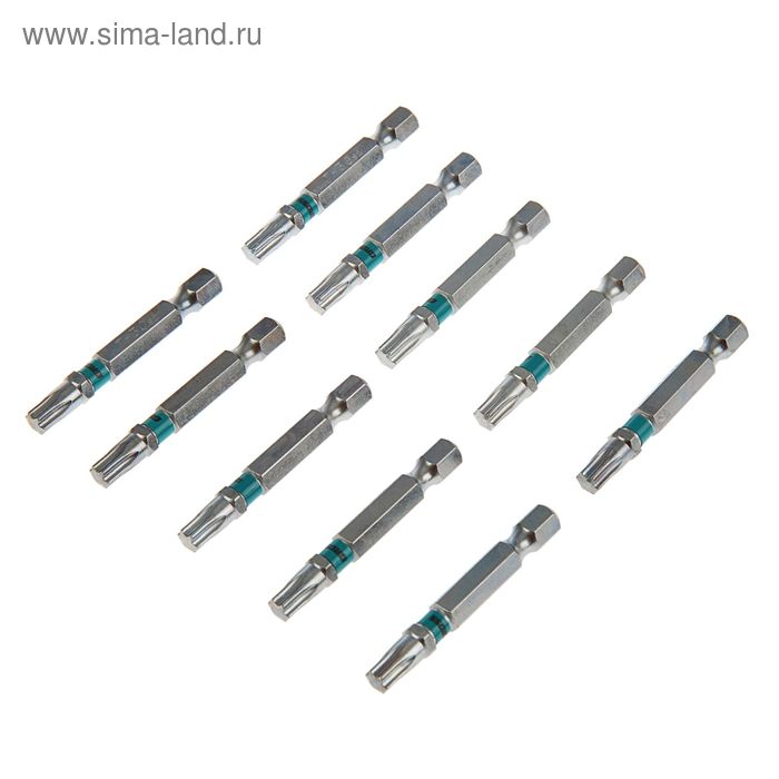 Набор бит GROSS TORX, 30х50, сталь S2, 10 шт