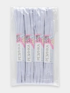 Резинки бельевые, 6 мм, 5.5±0.5 м, 4 шт., белые - Фото 6