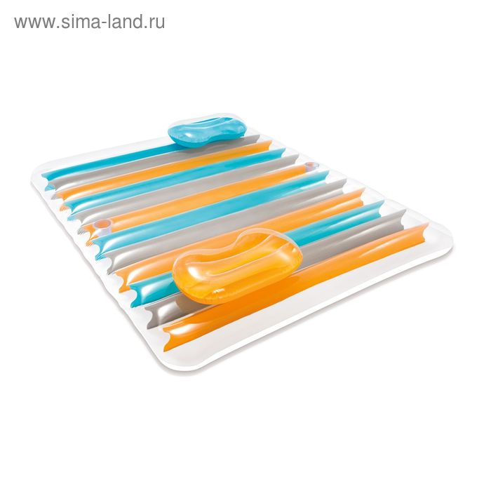 Матрас пляжный Double, 198х160 см, с подушками 56897EU INTEX - Фото 1