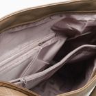 Сумка женская на молнии, 1 отдел, наружный карман, цвет хаки - Фото 5