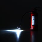 Зажигалка газовая "Огнетушитель", с фонариком, пьезо, 8 см - Фото 3